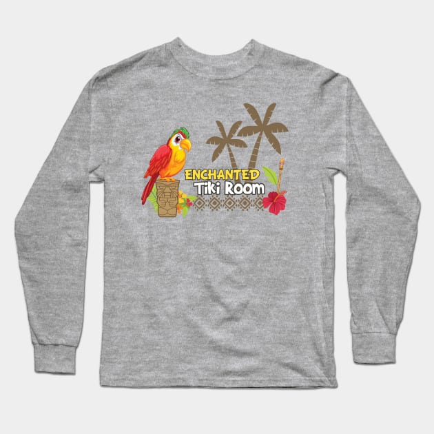 Tiki Tiki Tiki Shirt Long Sleeve T-Shirt by SlothCloths